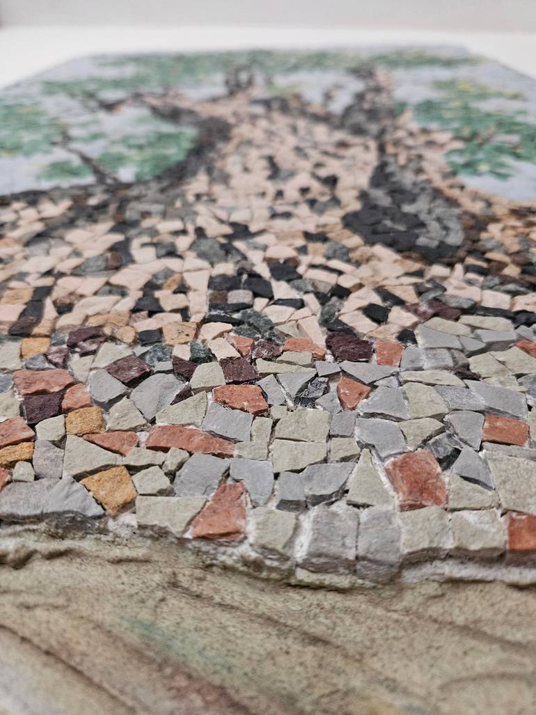 Original Contemporary Nature Mixed Media by Tommy Rizk
