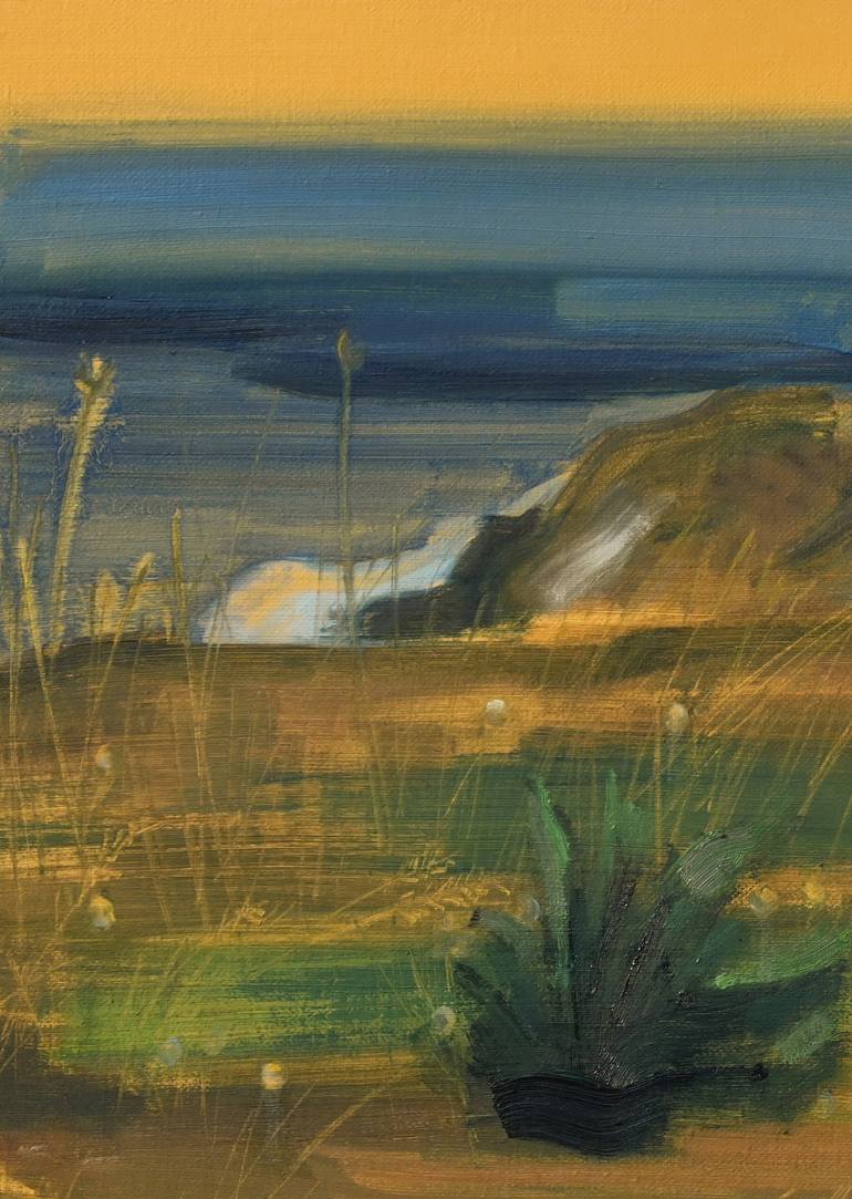 Original Expressionism Landscape Painting by Dimitar Pavlov