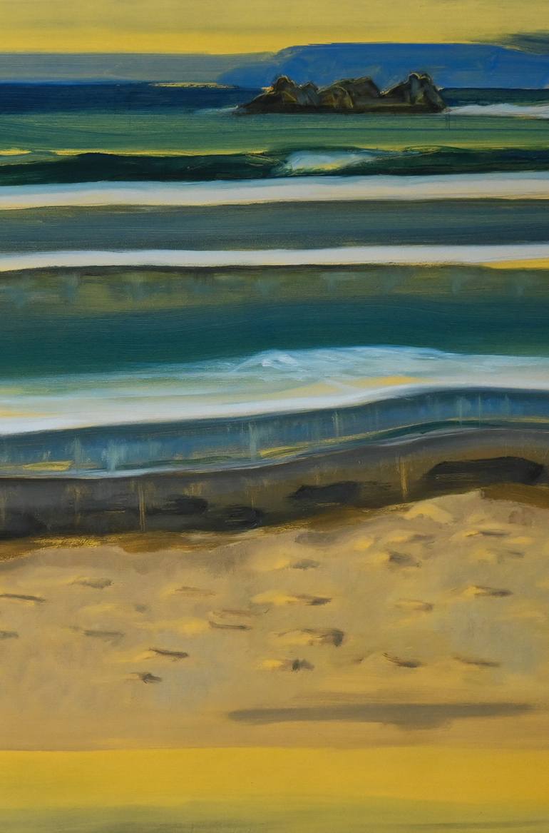 Original Expressionism Seascape Painting by Dimitar Pavlov