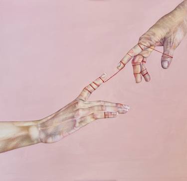 Original Contemporary Love Paintings by Noemi Mascia