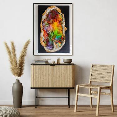 Original Color Field Painting Performing Arts Mixed Media by Swati Sharma