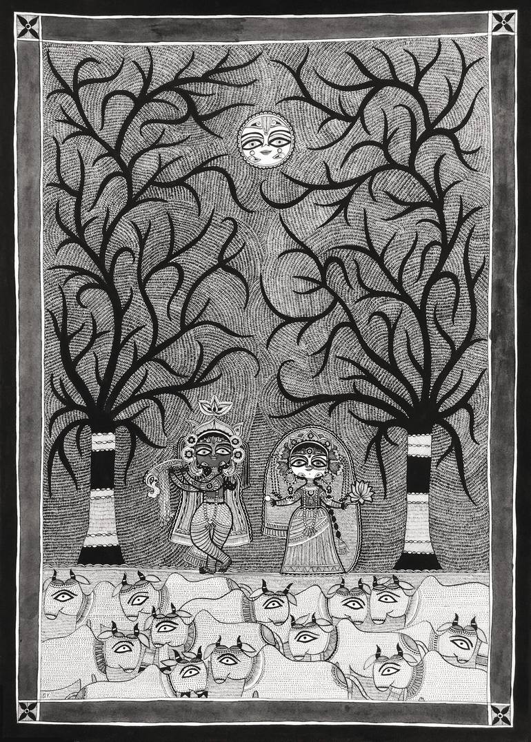 Original Folk Religion Paintings by Oksana Yefymenko