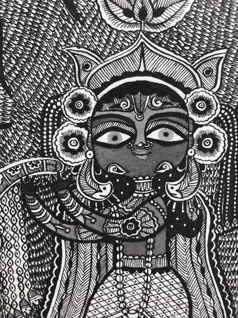 Original Folk Religion Painting by Oksana Yefymenko