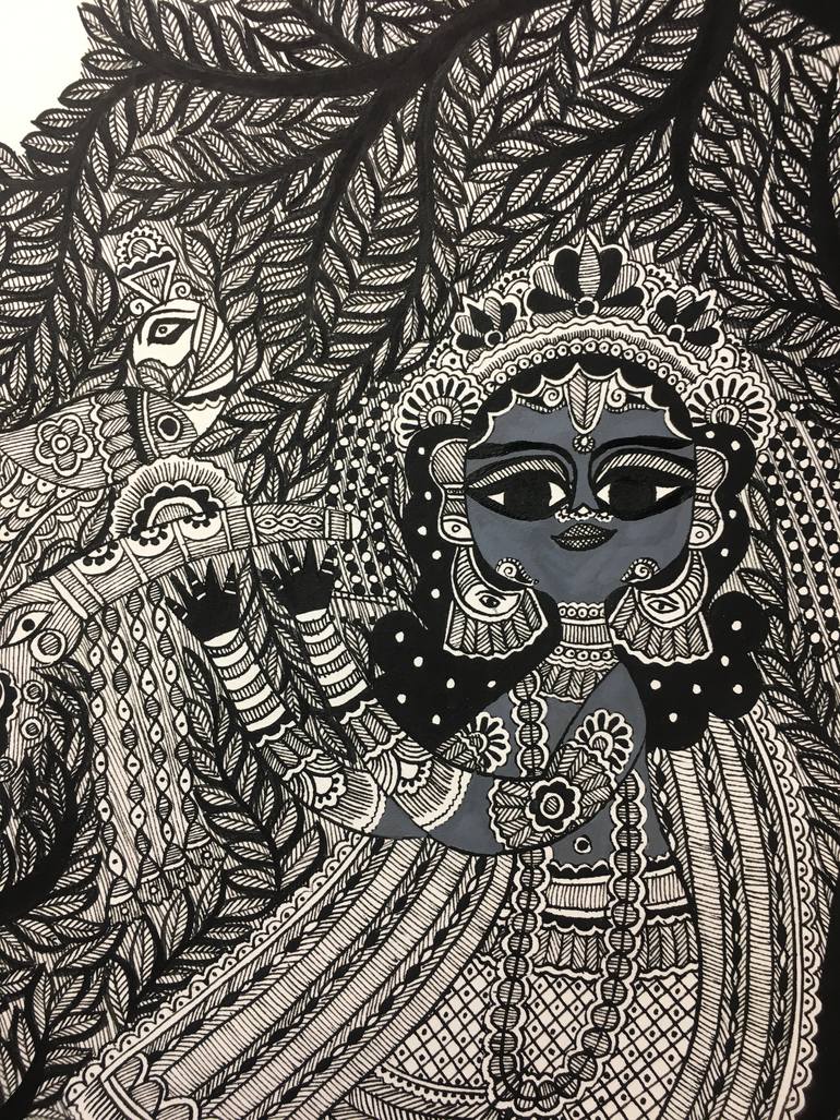 Original Folk Religion Painting by Oksana Yefymenko