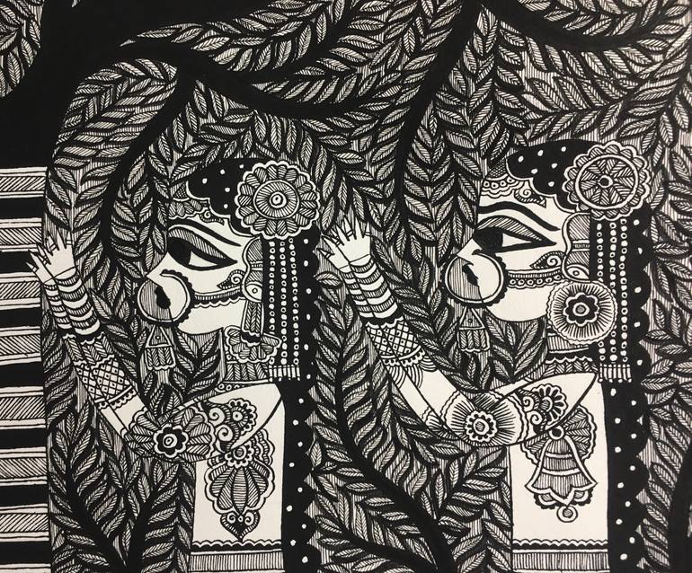Original Folk Religion Painting by Oksana Yefymenko