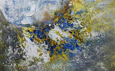 Original Abstract Expressionism Light Paintings by Sukhi Art