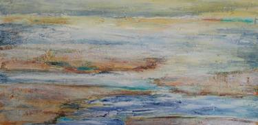 Original Abstract Seascape Painting by Helen Kilsby