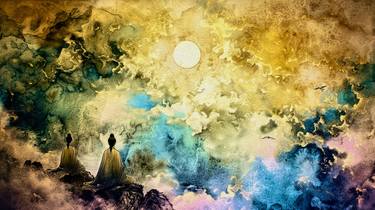 Original Abstract Classical Mythology Digital by Yongjoo Kim