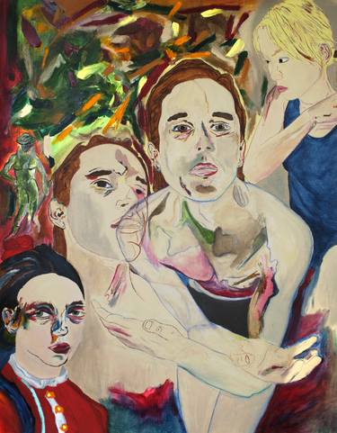 Print of Expressionism People Paintings by Mathieu Bernard-Martin