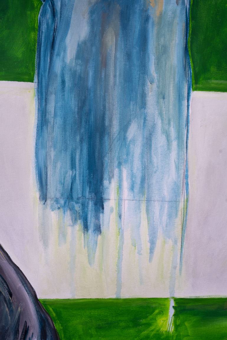 Original Expressionism People Painting by Mathieu Bernard-Martin