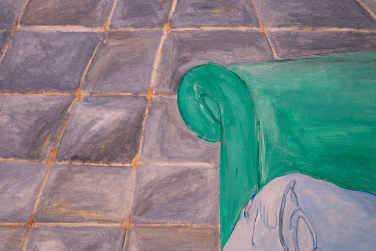 Original Expressionism People Painting by Mathieu Bernard-Martin