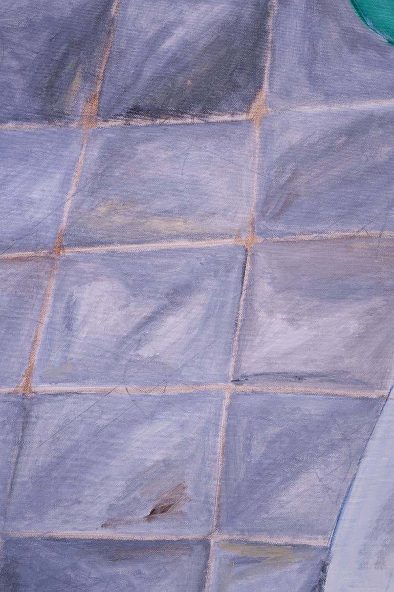 Original Expressionism People Painting by Mathieu Bernard-Martin