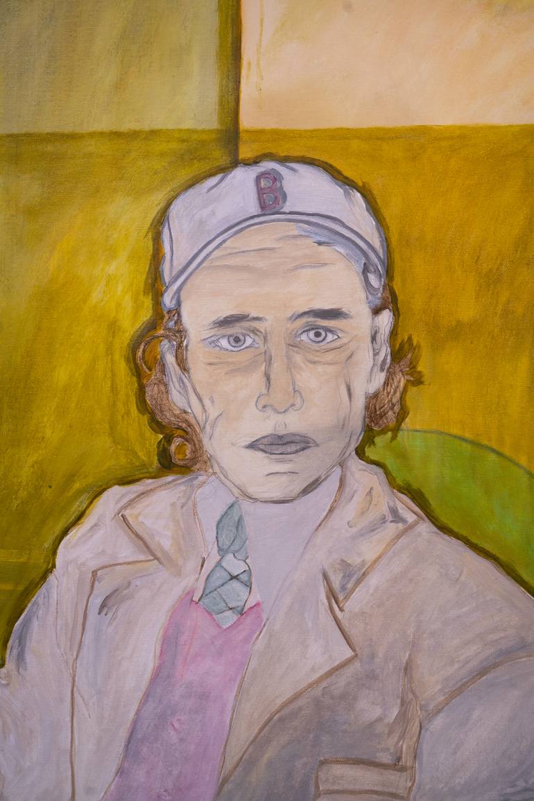Original Expressionism People Painting by Mathieu Bernard-Martin