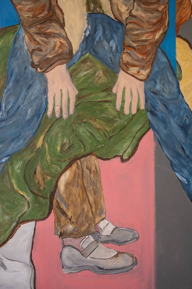 Original Expressionism Other Painting by Mathieu Bernard-Martin