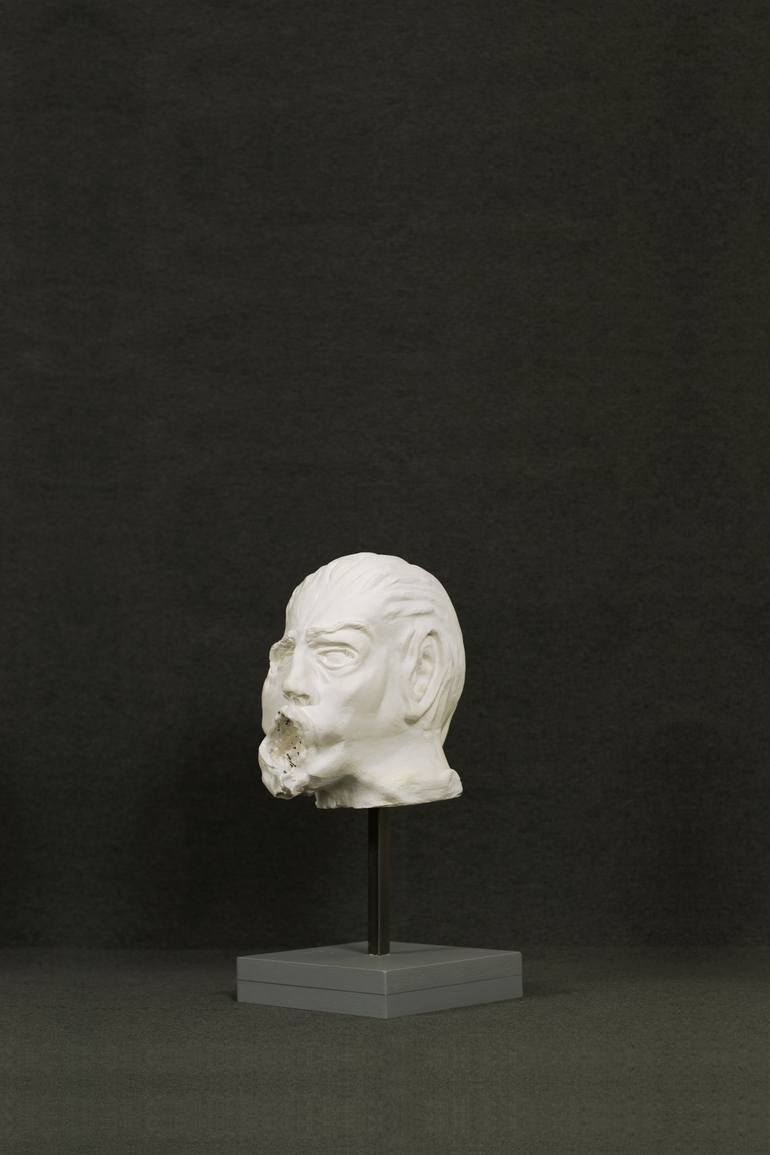 Original Expressionism Men Sculpture by Mathieu Bernard-Martin