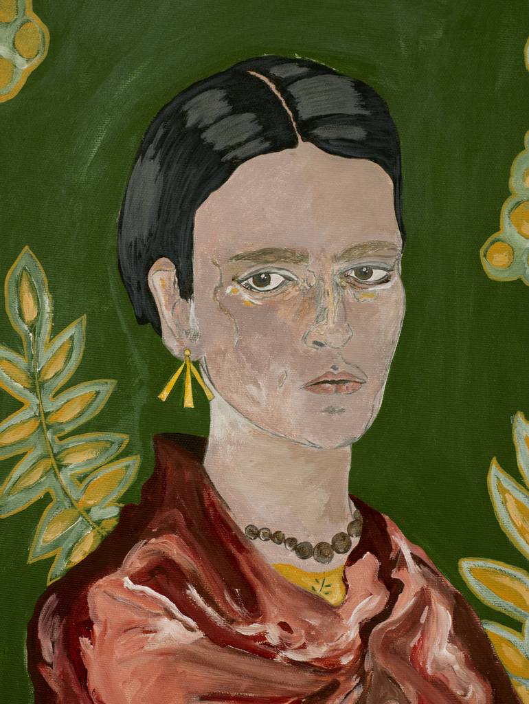 Original Expressionism People Painting by Mathieu Bernard-Martin