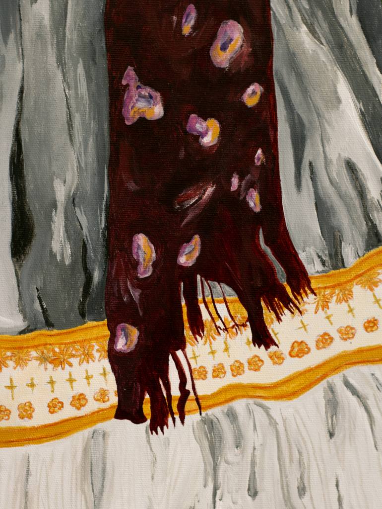 Original Expressionism People Painting by Mathieu Bernard-Martin