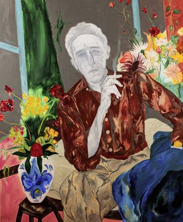 Cocteau on the bed thumb