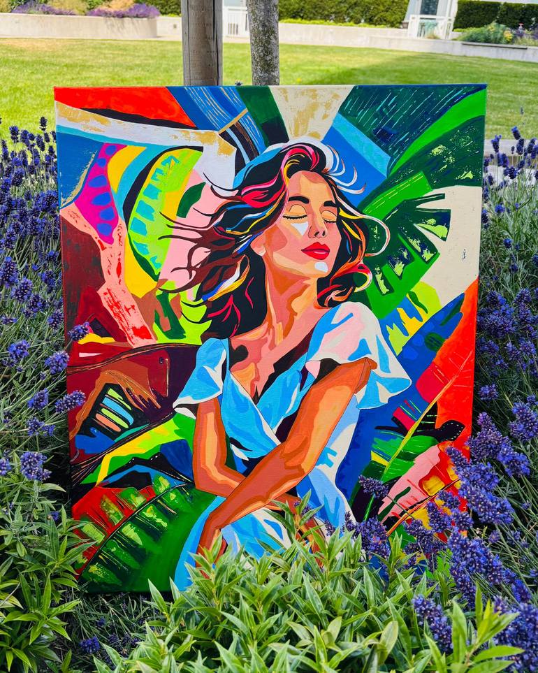 Original Contemporary Abstract Painting by Saagitya Enosh