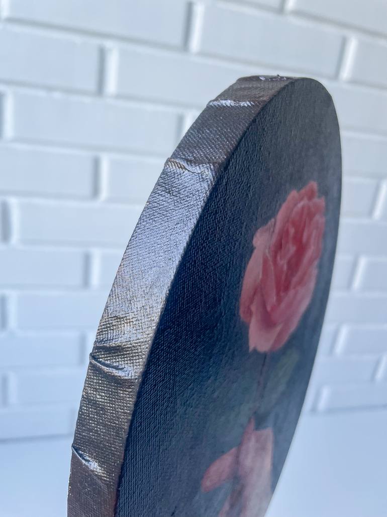 Original Illustration Floral Painting by Angelina Fischuk