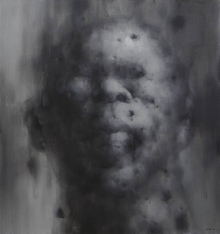Mucus Pain Painting by Jianfeng Chen | Saatchi Art