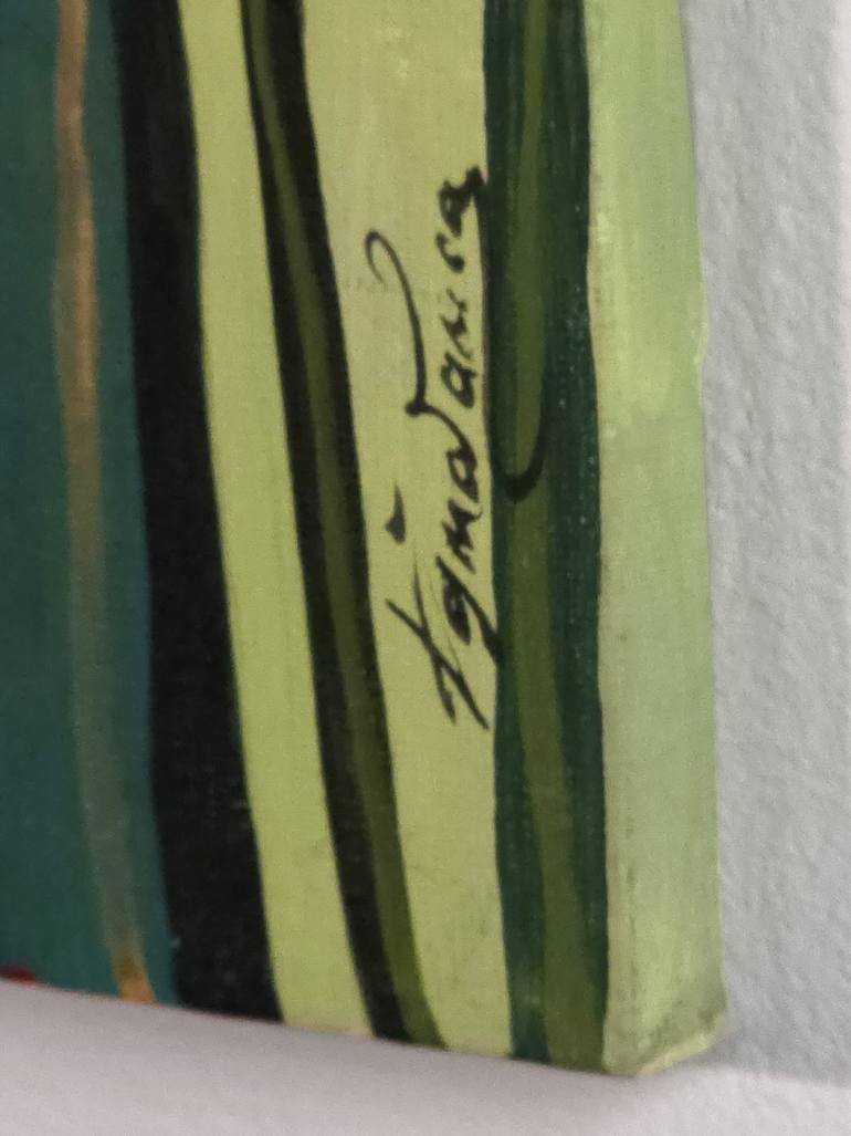 Original Modernism Abstract Painting by Onut Anca Lavinia