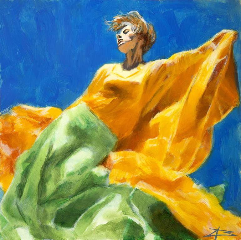 Print of Contemporary People Paintings by Tim Burden