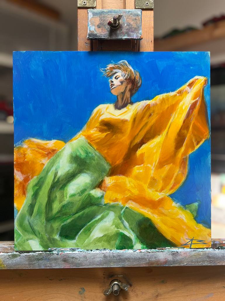 Original Contemporary People Painting by Tim Burden
