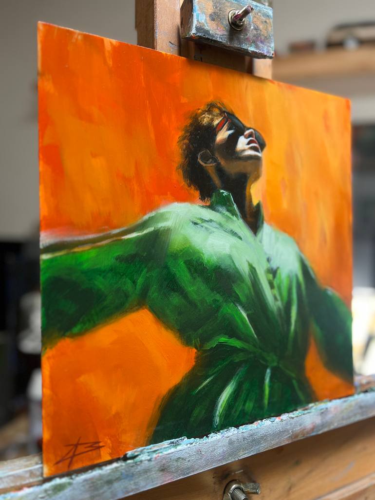 Original Contemporary People Painting by Tim Burden