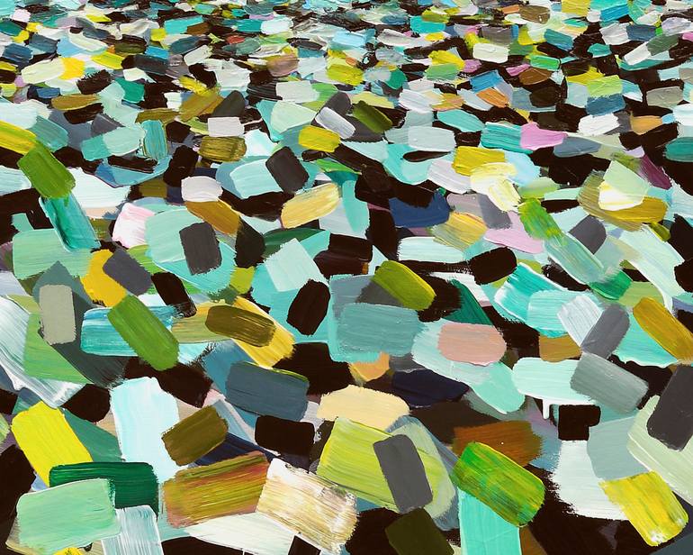 Original Abstract Painting by Michael Luther