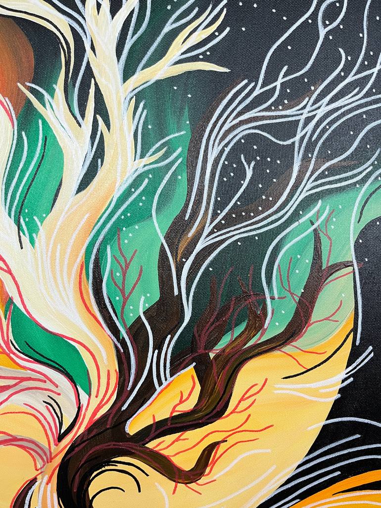 Original Abstract Nature Painting by Cansu Altun