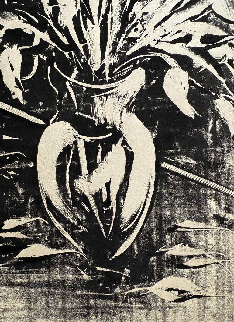 Original Contemporary Garden Printmaking by Sara Mazahery