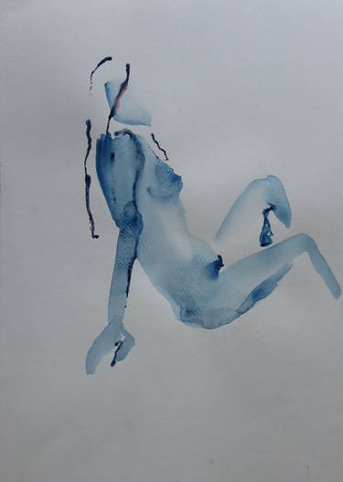 Original Figurative Erotic Drawings by Devochkina Oksana