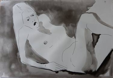 Original Nude Drawings by Devochkina Oksana