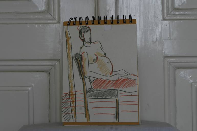 Original Nude Painting by Devochkina Oksana
