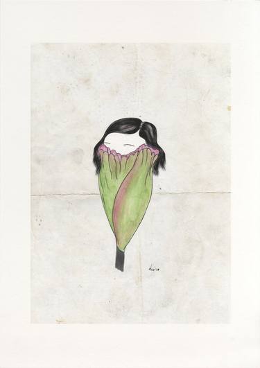 Original Contemporary Botanic Drawings by Alice D'Apolito