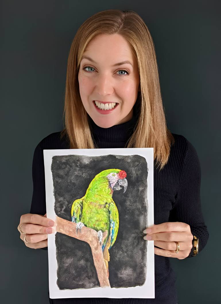 Original Modernism Animal Painting by Katy Broster
