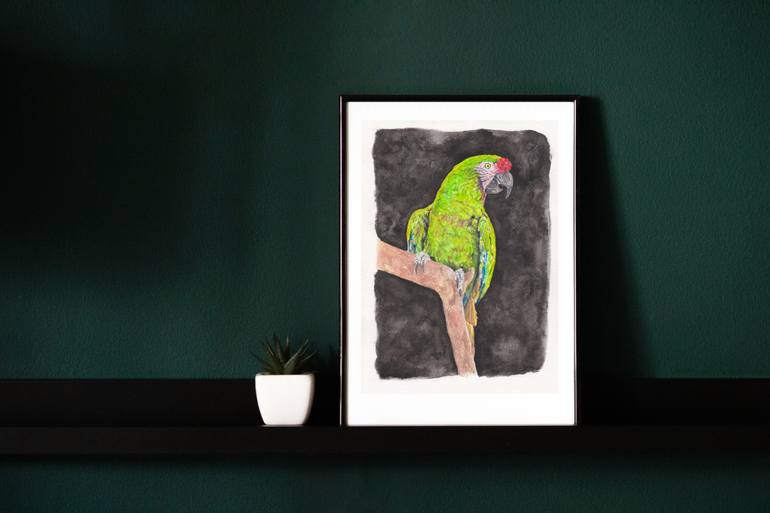 Original Modernism Animal Painting by Katy Broster