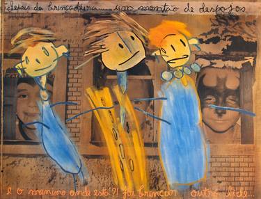 Print of Children Mixed Media by Alvarenga Marques