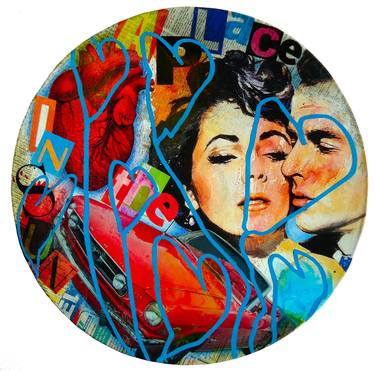 Print of Pop Art Love Mixed Media by Alvarenga Marques