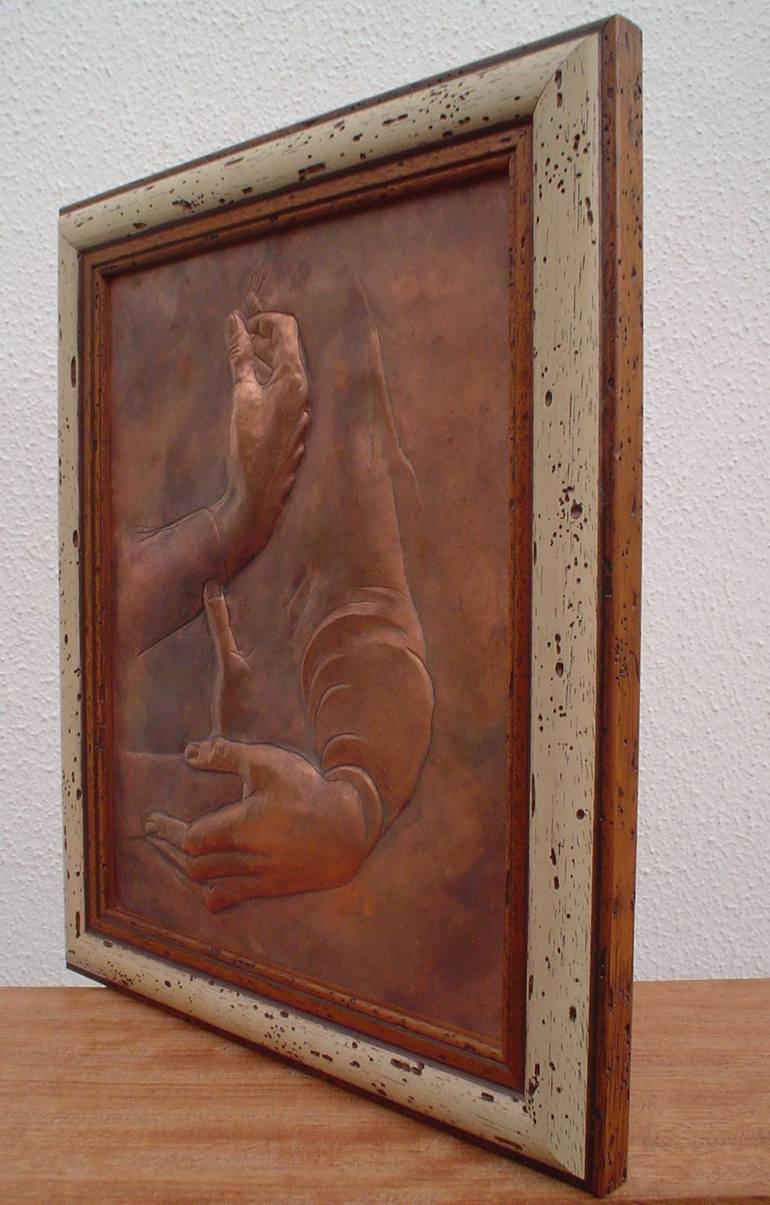 Original Fine Art Body Sculpture by Gyula Friewald