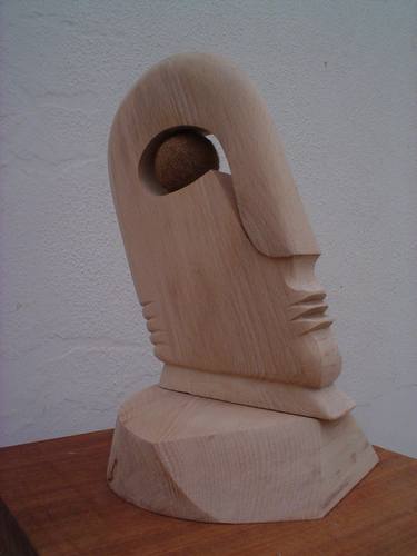 Original Humor Sculpture by Gyula Friewald