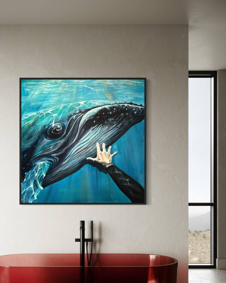 Original Contemporary Animal Painting by Gold Smiley