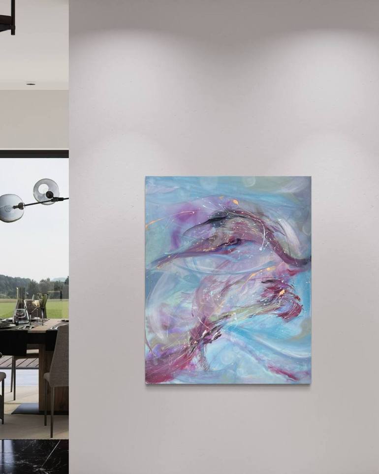Original Contemporary Abstract Painting by Gold Smiley