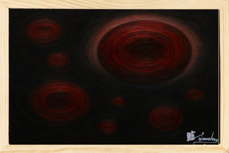 Original Abstract Expressionism Abstract Painting by Elio Segundo Sanchez