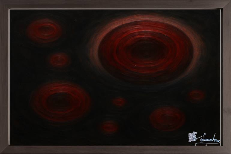 Original Abstract Expressionism Abstract Painting by Elio Segundo Sanchez