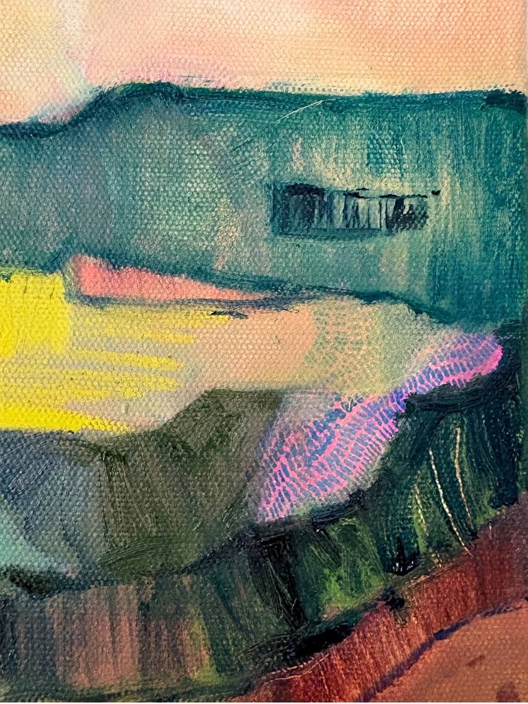 Original Abstract Landscape Painting by Nandini Hasija