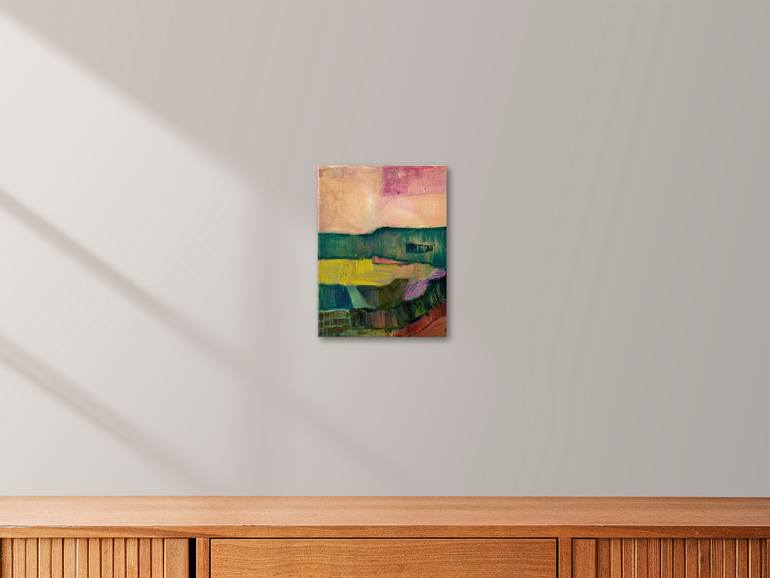 Original Abstract Landscape Painting by Nandini Hasija