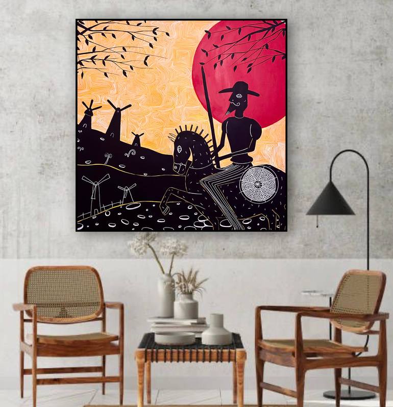 Original Illustration Classical Mythology Painting by Dilek Ozalp