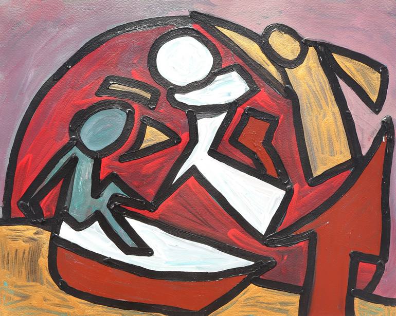 12/12 Il Coraggio di Creare Painting by Claudio Arezzo Di Trifiletti ...